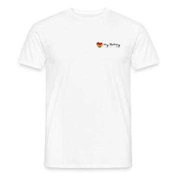Spain Is My Therapy - Spain Saying - Men's T-Shirt - white - Front - AI Model Male 178 dark (178cm)