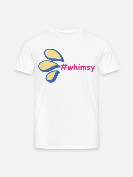 Hatch tag whimsy slogan - Men's T-Shirt - white