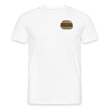 Tête de Cheese - T-shirt homme - blanc - Devant - AI Model Male 178 dark (178cm)
