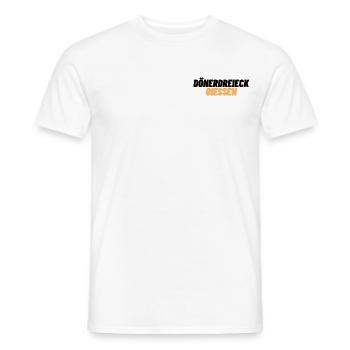Dönerdreieck Gießen - Männer T-Shirt - Weiß - Vorne - AI Model Male 178 dark (178cm)