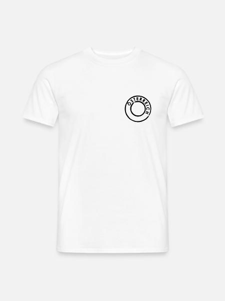 Autriche - T-shirt homme - blanc