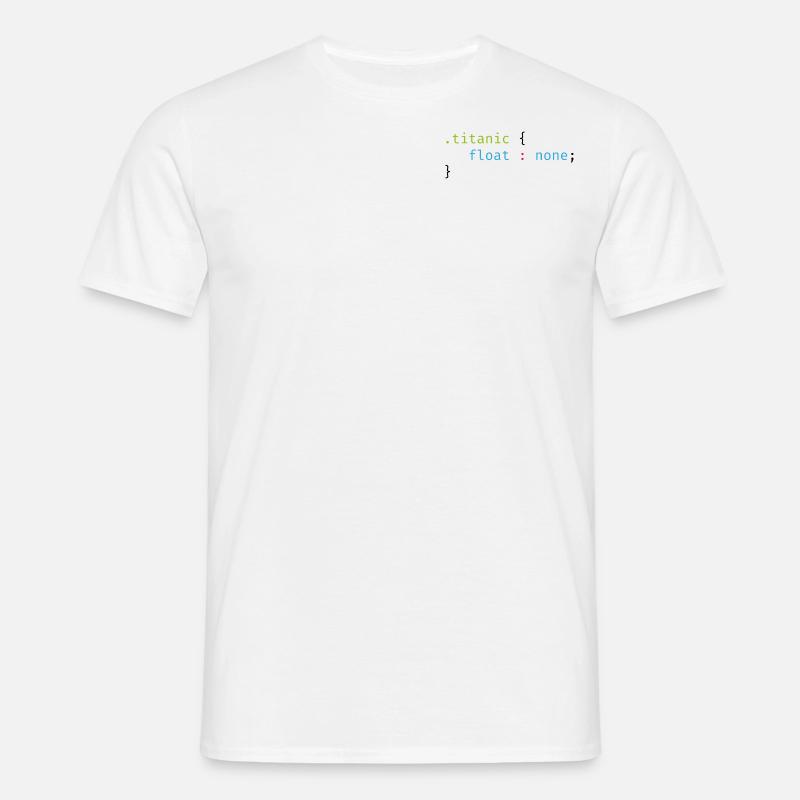 FunCode - Männer T-Shirt - Weiß