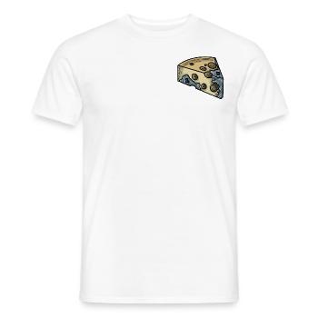 Schimmelkäse - Männer T-Shirt - Weiß - Vorne - AI Model Male 178 dark (178cm)