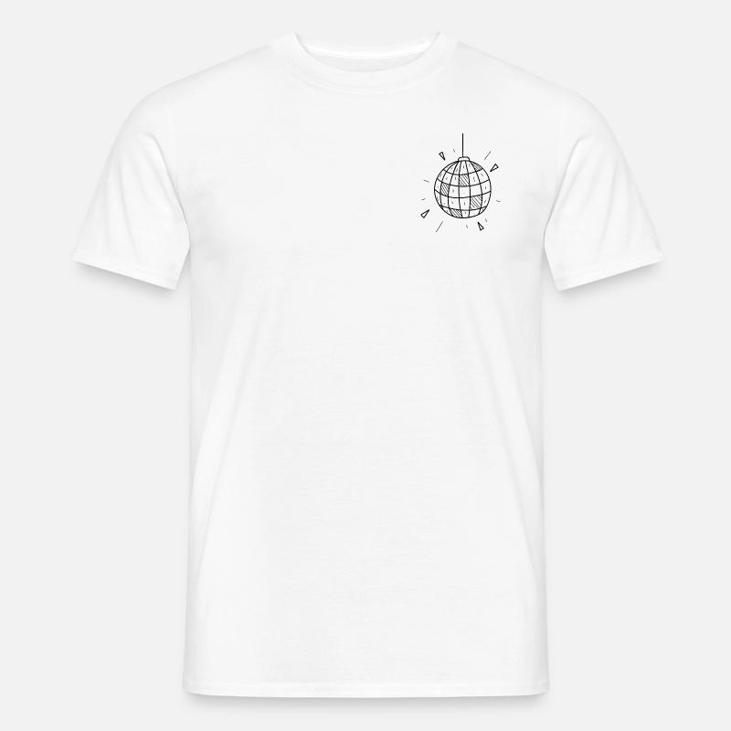 Dancer Dancer Disco Ball Gift Idea - Men’s T-shirt - white
