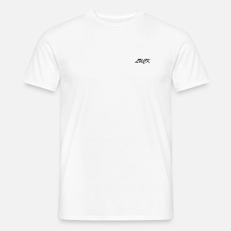 Luck T-Shirt/Pullover etc. - Männer T-Shirt - Weiß
