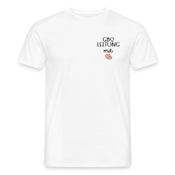 Bildung Betreuung Leitung - Männer T-Shirt - Weiß - Vorne - AI Model Male 178 dark (178cm)