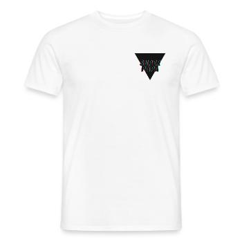 SUPER DAD - Men's T-Shirt - white - Front - AI Model Male 178 dark (178cm)
