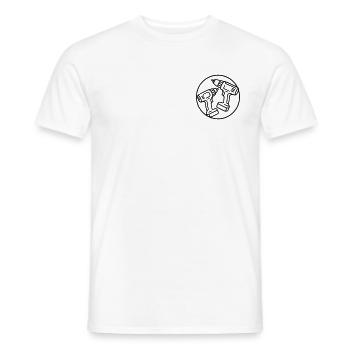 Schraubendreher - Männer T-Shirt - Weiß - Vorne - AI Model Male 178 dark (178cm)