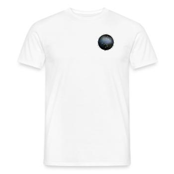 Zodiac - Leo - Universe - Men's T-Shirt - white - Front - AI Model Male 178 dark (178cm)