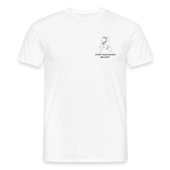 Cheers T-shirt - T-shirt homme - blanc - Devant - AI Model Male 178 dark (178cm)