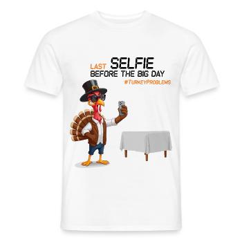 Problèmes de la Turquie - T-shirt homme - blanc - Devant - AI Model Male 178 dark (178cm)