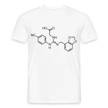 lugduname sucré que le sucre - T-shirt homme - blanc - Devant - AI Model Male 178 dark (178cm)