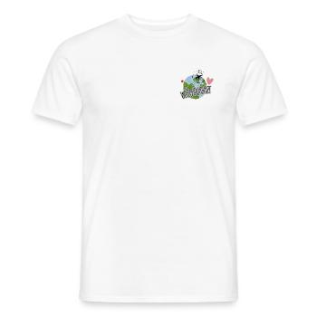 Weltenbummler - Männer T-Shirt - Weiß - Vorne - AI Model Male 178 dark (178cm)