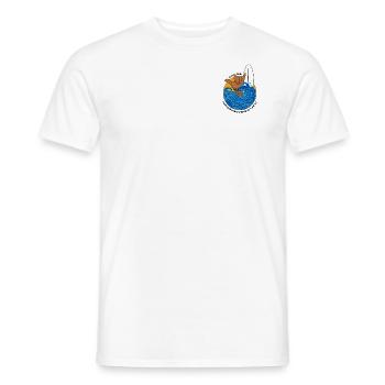 Hawaii is just one shaka away, surf style - Männer T-Shirt - Weiß - Vorne - AI Model Male 178 dark (178cm)