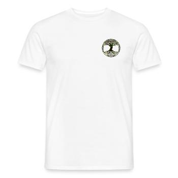 Yggdrasil Viking Tree of Life - Männer T-Shirt - Weiß - Vorne - AI Model Male 178 dark (178cm)