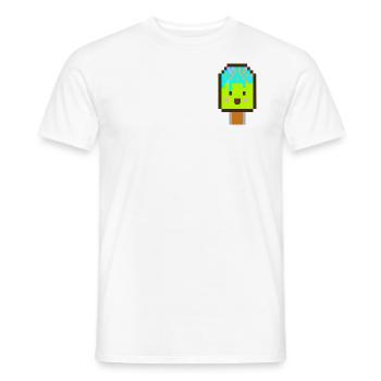 Lachendes Eis - Männer T-Shirt - Weiß - Vorne - AI Model Male 178 dark (178cm)