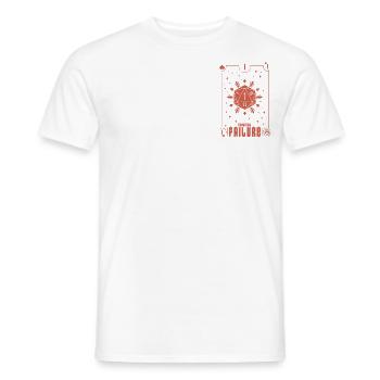 Ciritical Failure - Männer T-Shirt - Weiß - Vorne - AI Model Male 178 dark (178cm)