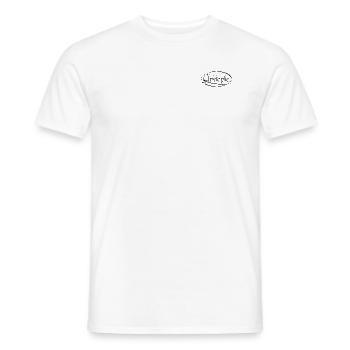 Christopher - Männer T-Shirt - Weiß - Vorne - AI Model Male 178 dark (178cm)