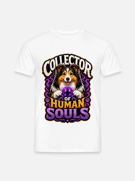 Shetland Shepherd - Männer T-Shirt - Weiß