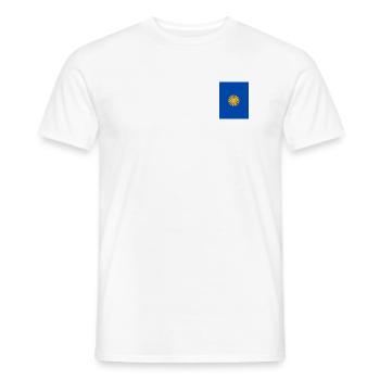 be sunny - Männer T-Shirt - Weiß - Vorne - AI Model Male 178 dark (178cm)