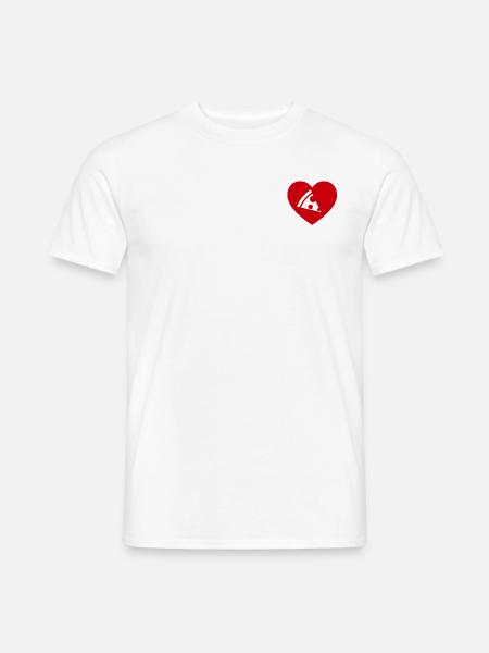 A683B1E4 9490 454C A0ED F877E1D3D390 - Männer T-Shirt - Weiß