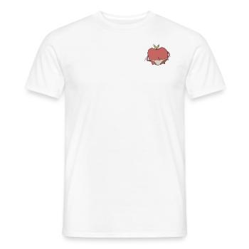 Marthe la pêche - T-shirt homme - blanc - Devant - AI Model Male 178 dark (178cm)