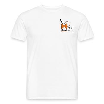 Cocktail apéritif italien - T-shirt homme - blanc - Devant - AI Model Male 178 dark (178cm)