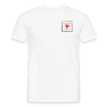 I LOVE ETF! - Männer T-Shirt - Weiß - Vorne - AI Model Male 178 dark (178cm)