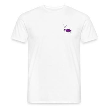 Cockroach - Men's T-Shirt - white - Front - AI Model Male 178 dark (178cm)