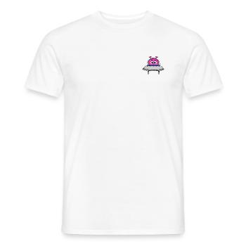Alien - Männer T-Shirt - Weiß - Vorne - AI Model Male 178 dark (178cm)