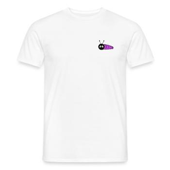 Raupe - Männer T-Shirt - Weiß - Vorne - AI Model Male 178 dark (178cm)