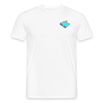 Pool Boy - Pool Junge - Design - Männer T-Shirt - Weiß - Vorne - AI Model Male 178 dark (178cm)