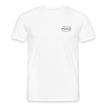 Meins! – markiert - Männer T-Shirt - Weiß - Vorne - AI Model Male 178 dark (178cm)