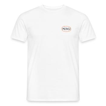 Meins! – farbig markiert - Männer T-Shirt - Weiß - Vorne - AI Model Male 178 dark (178cm)