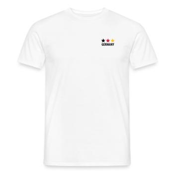 germany - Männer T-Shirt - Weiß - Vorne - AI Model Male 178 dark (178cm)