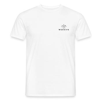 Krieger - Männer T-Shirt - Weiß - Vorne - AI Model Male 178 dark (178cm)