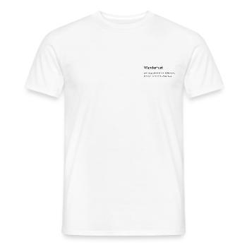 Wander-lust - Männer T-Shirt - Weiß - Vorne - AI Model Male 178 dark (178cm)
