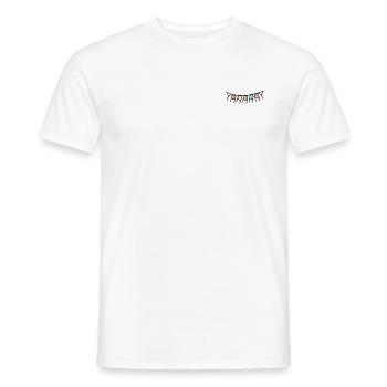 Wimpel Girlande YAY _colored - Männer T-Shirt - Weiß - Vorne - AI Model Male 178 dark (178cm)