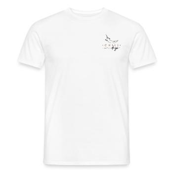 Jours du Chili - T-shirt homme - blanc - Devant - AI Model Male 178 dark (178cm)