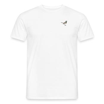 bluethroat - Men's T-Shirt - white - Front - AI Model Male 178 dark (178cm)