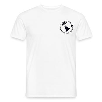 WORLD WIDE - Men's T-Shirt - white - Front - AI Model Male 178 dark (178cm)