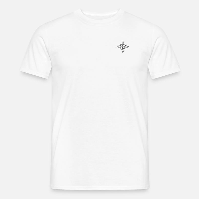 Der Hexenknoten - Männer T-Shirt - Weiß