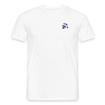 Flowers Bouquet Garden Floristry Gardening - Men's T-Shirt - white - Front - AI Model Male 178 dark (178cm)