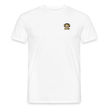 Lion Baby Lion Zoo Animal Conservation - Men's T-Shirt - white - Front - AI Model Male 178 dark (178cm)