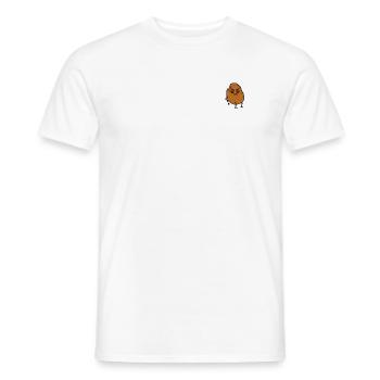 Bad potato - Men's T-Shirt - white - Front - AI Model Male 178 dark (178cm)