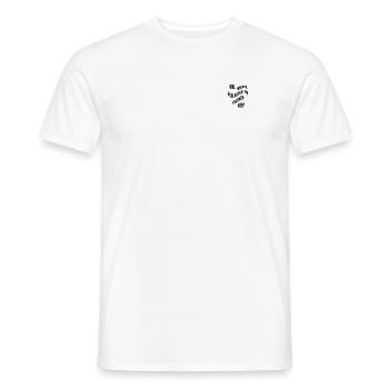 Mal wieder verlaufen im eigenen Kopf. - Männer T-Shirt - Weiß - Vorne - AI Model Male 178 dark (178cm)