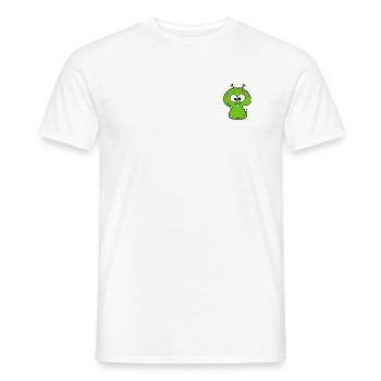 Monster - Männer T-Shirt - Weiß - Vorne - AI Model Male 178 dark (178cm)