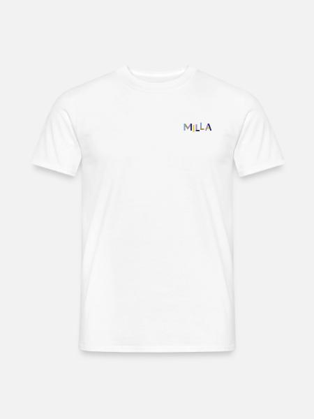 Milla - Männer T-Shirt - Weiß