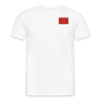 Moorish Flag - Männer T-Shirt - Weiß - Vorne - AI Model Male 178 dark (178cm)