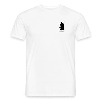 Duisburg - Männer T-Shirt - Weiß - Vorne - AI Model Male 178 dark (178cm)